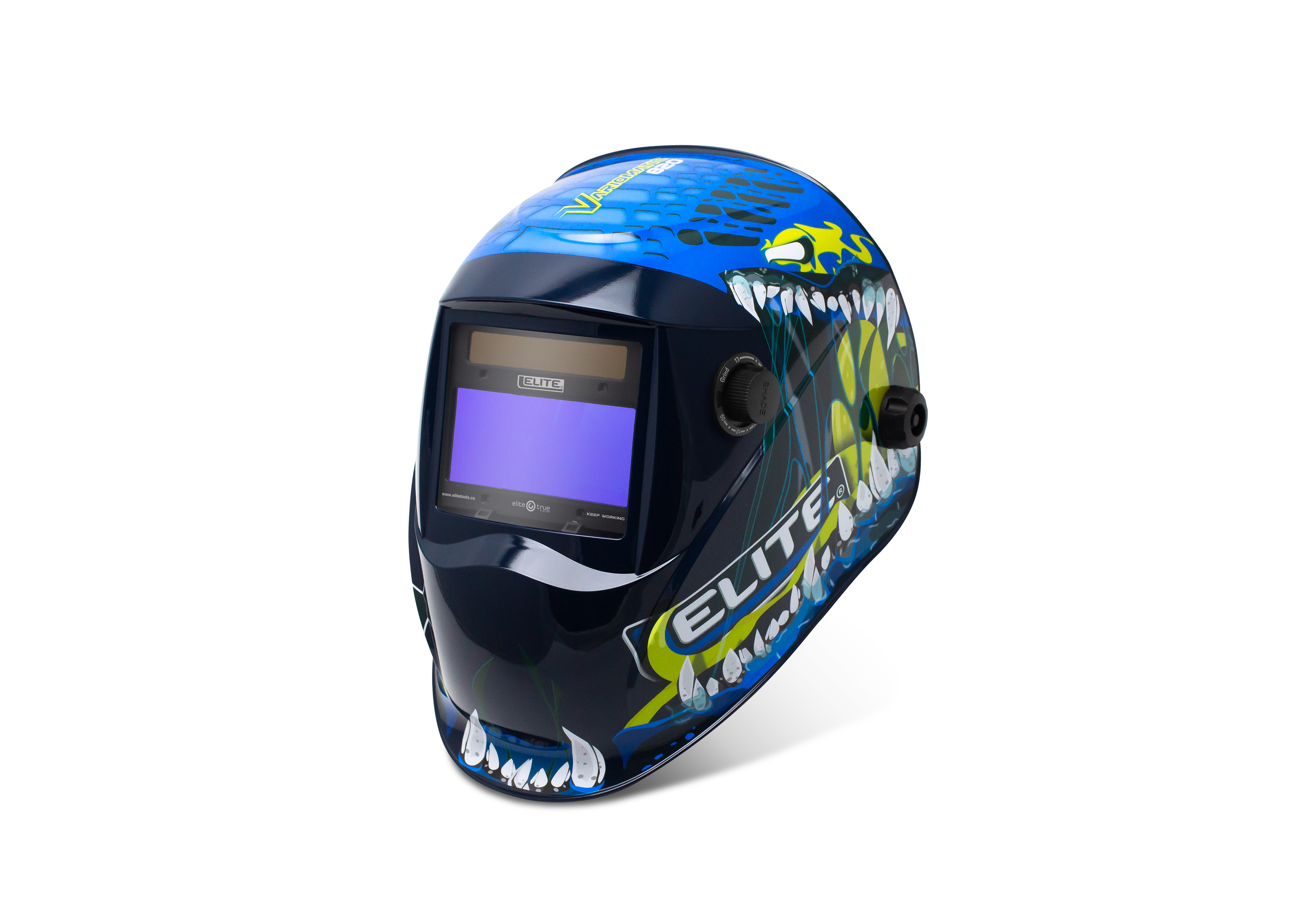 CARETA FOTOSENSIBLE ELITE VARIOMATIC 720 DIN 4/9-13 con función pulidora y corte plasma true visión profesional especialista